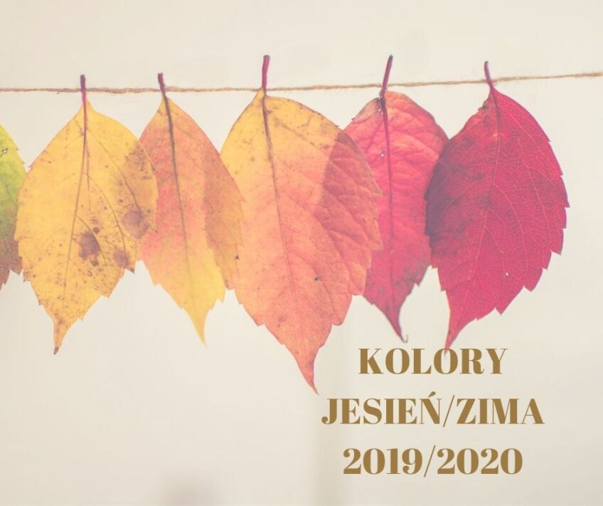 KOLORY JESIEŃ/ZIMA 2019/2020